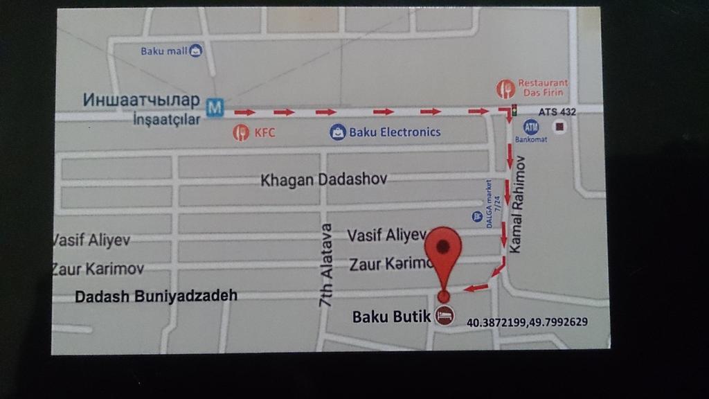 Baku Butik Mini-Hotel Εξωτερικό φωτογραφία